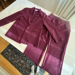 Old Navy Burgundy Women’s Medium Suit